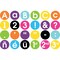 Barker Creek Happy Circle 3-1/4" Letter Pop-Outs, 210 Characters/Set 1721 - alternate 3